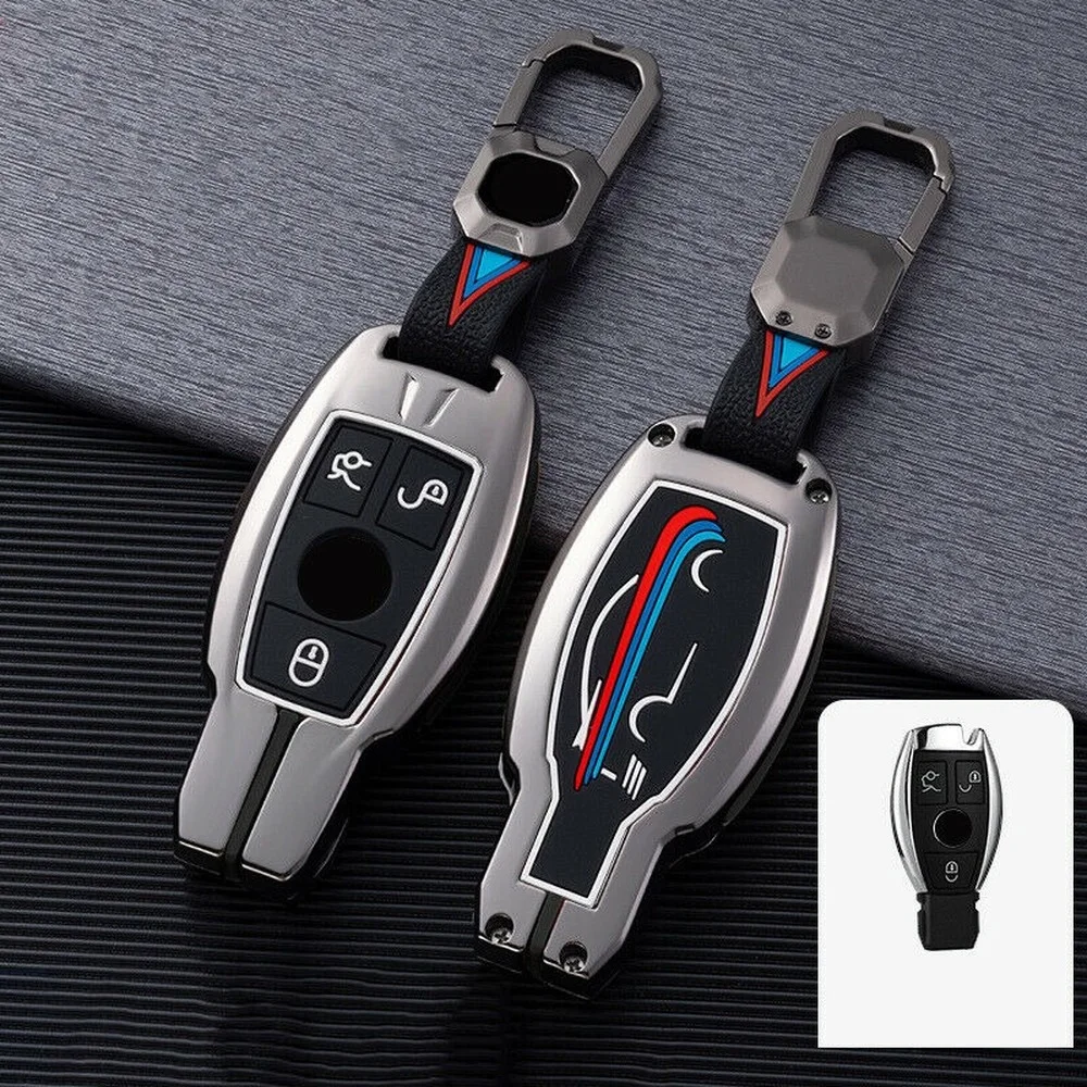 Car Key Cover Case Remote Fob Holder Shell Keychain For Mercedes Benz A B C E G M R S Class AMG CLA CLK W211 W221 W204 W205 W176
Car Key Cover Case Remote Fob Holder Shell Keychain For Mercedes Benz A B C E G M R S Class AMG CLA CLK W211 W221 W204 W205 W176