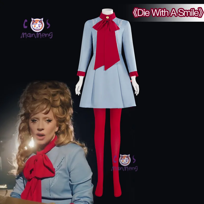 Женщина Die With A Smile Lady Косплей Костюм БруноМарс Галстук Носки Гага Синее Необычное Платье Хэллоуин Вечеринка Элегантный Комплект
Женщина Die With A Smile Lady Косплей Костюм БруноМарс Галстук Носки Гага Синее Необычное Платье Хэллоуин Вечеринка Элегантный Комплект