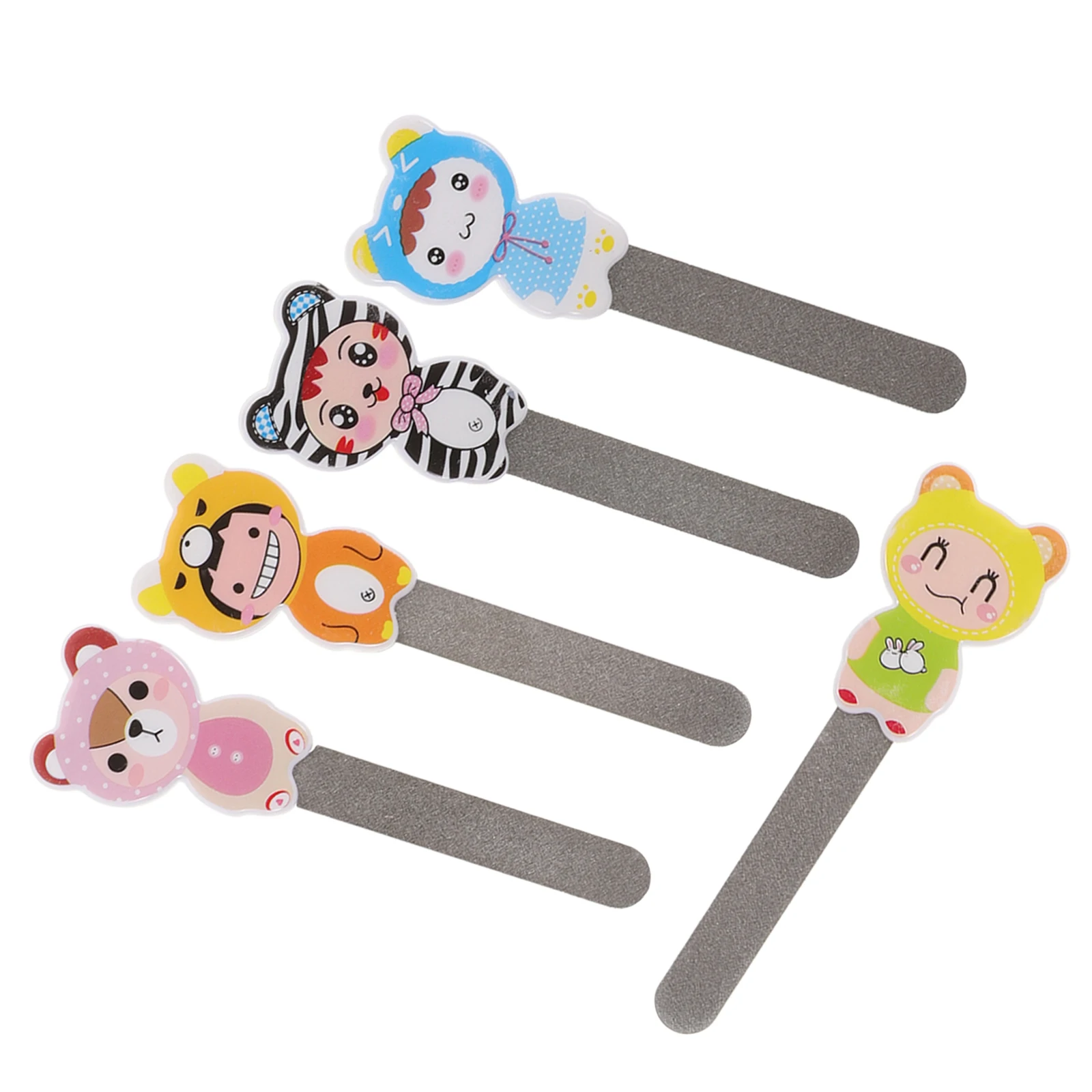 5Pcs Nail Files Stainless Steel Cartoon Manicure Tools Round Toe Fingernail File for Nails Sanding Buffering Polishing
5Pcs Nail Files Stainless Steel Cartoon Manicure Tools Round Toe Fingernail File for Nails Sanding Buffering Polishing