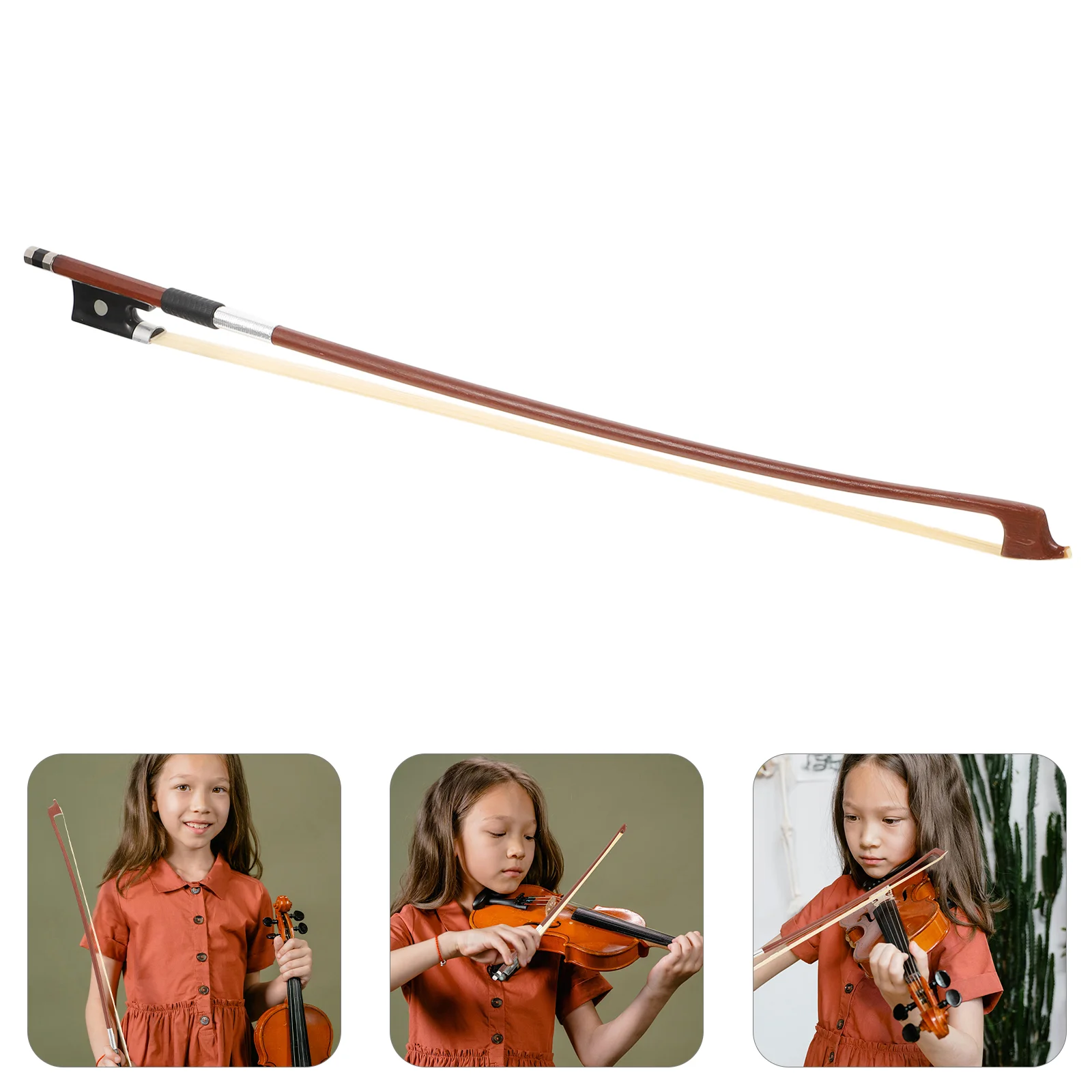 Professional Violin Bow 1 10 1 16 Size Pure Horsetail Hair Wood Student Musical Instrument Accessory Handmade Smooth
Professional Violin Bow 1 10 1 16 Size Pure Horsetail Hair Wood Student Musical Instrument Accessory Handmade Smooth
