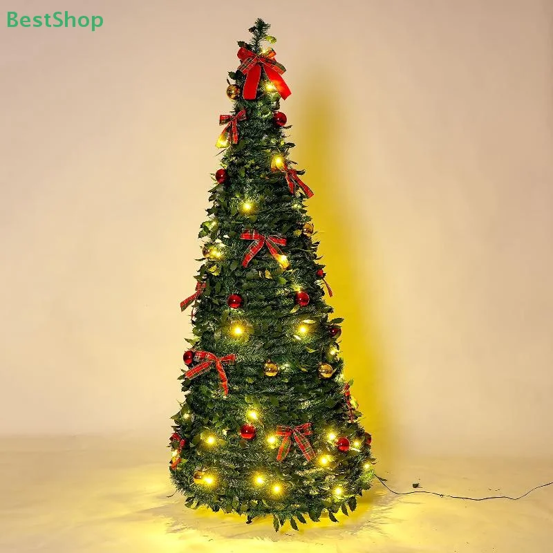 Retractable Christmas Tree Decorative Folding PVC Artificial Christmas Tree For Living Room Shopping Mall Hotel - Christmas Gift
Retractable Christmas Tree Decorative Folding PVC Artificial Christmas Tree For Living Room Shopping Mall Hotel - Christmas Gift