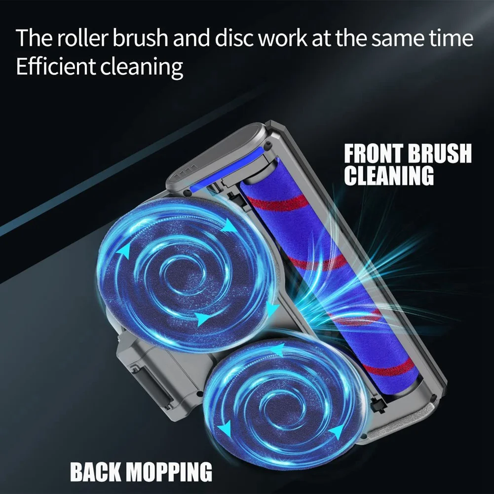 Electric Mop Head for Dyson V7 V8 V10 V11 V15 Vacuum Cleaner, Mop Attachment with LED Headlights Water Reservoir
Electric Mop Head for Dyson V7 V8 V10 V11 V15 Vacuum Cleaner, Mop Attachment with LED Headlights Water Reservoir