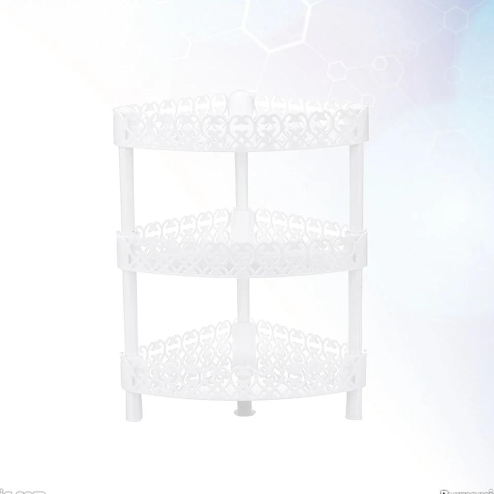 Triangle Purple 3-Layer Plastic Storage Rack Shelf Bathroom Corner Organizer Home Kitchen Household Shelf Large
Triangle Purple 3-Layer Plastic Storage Rack Shelf Bathroom Corner Organizer Home Kitchen Household Shelf Large