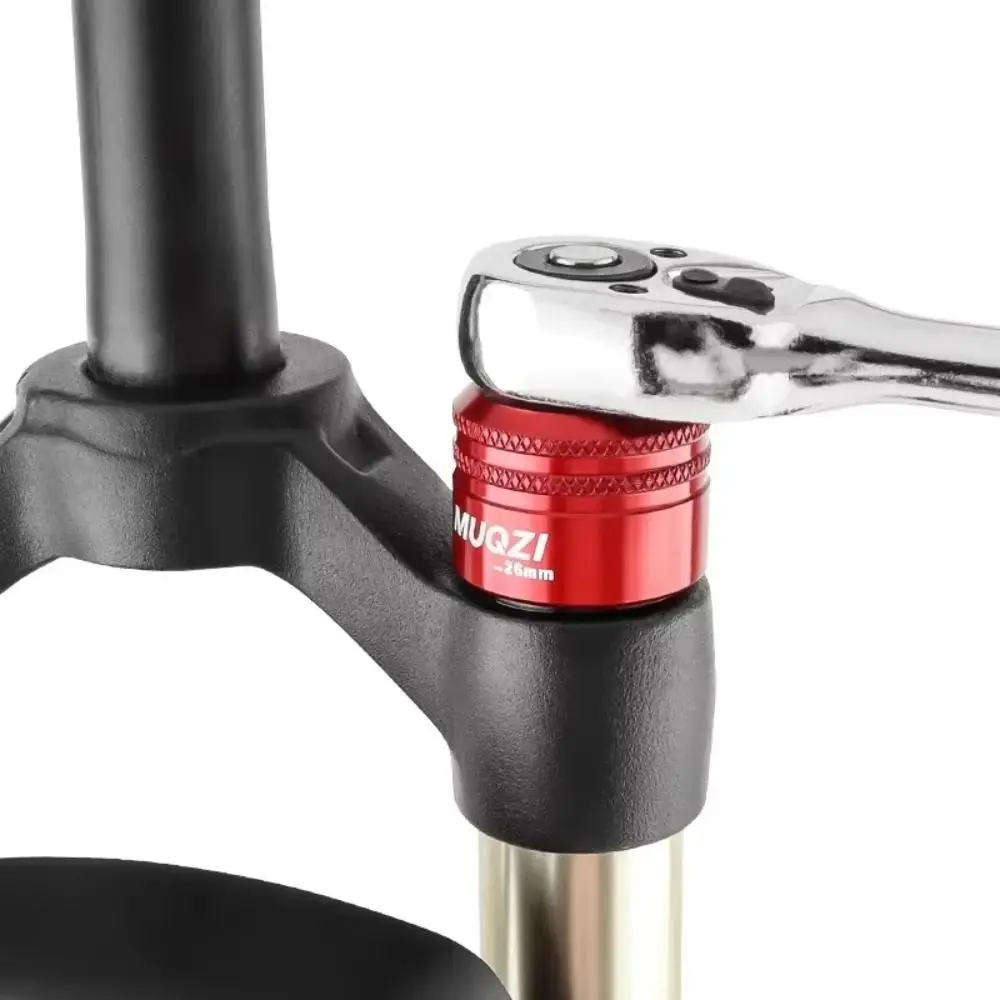 2025 Aluminum Alloy Fork Top Cap Tool Polychrome Durable Bicycle Fork Top Cap Socket Tool 26/28/32mm Fox Fork Suspension
2025 Aluminum Alloy Fork Top Cap Tool Polychrome Durable Bicycle Fork Top Cap Socket Tool 26/28/32mm Fox Fork Suspension