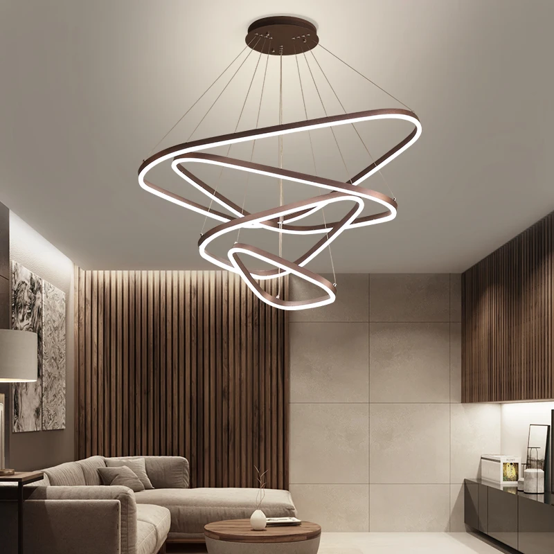 Creative Triangle LED Chandelier Living Room Dining Room Bedroom Study Lights Commercial Restaurant Cafe Bar Lighting
Creative Triangle LED Chandelier Living Room Dining Room Bedroom Study Lights Commercial Restaurant Cafe Bar Lighting