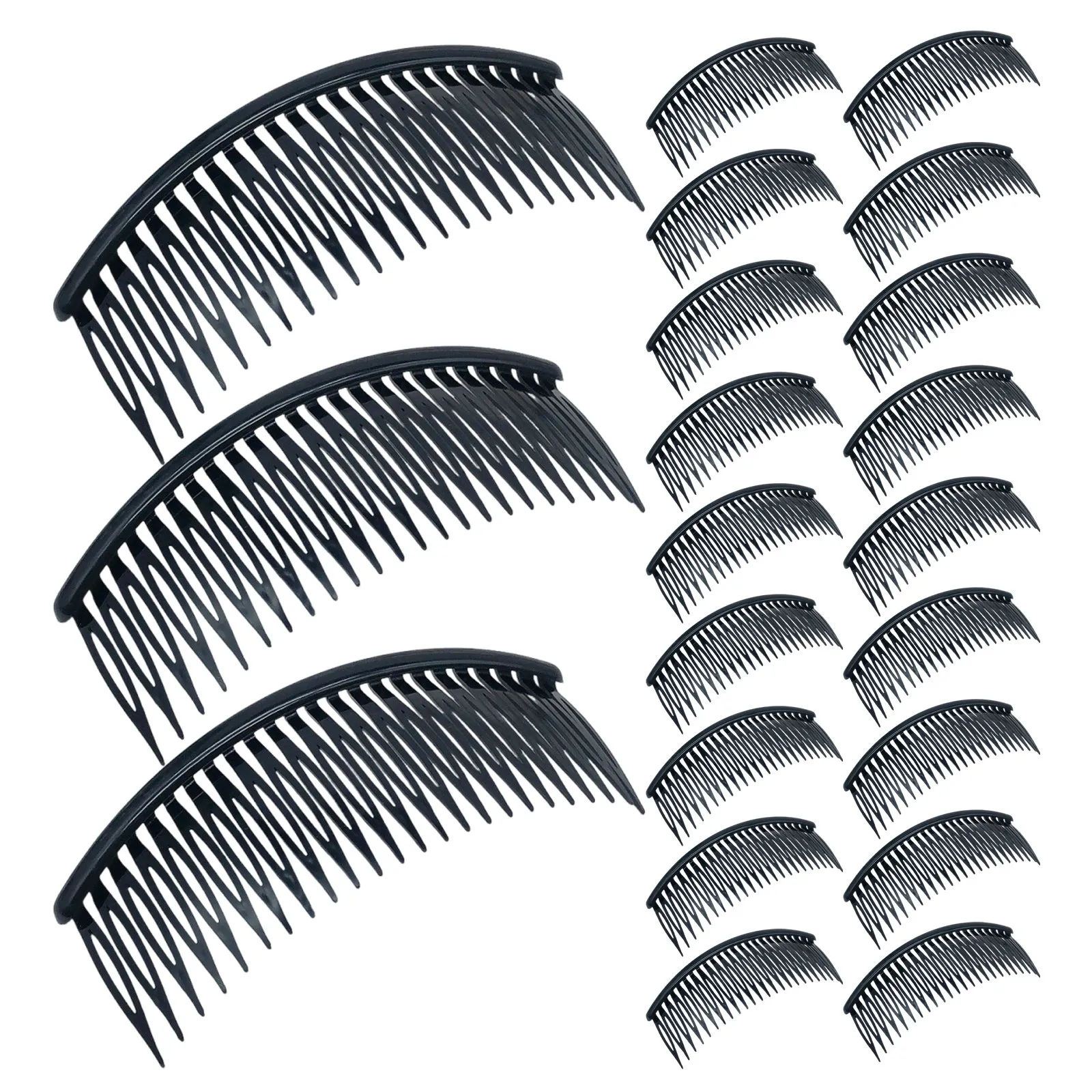 48Pcs Large Plastic Hair Comb 12Cm for Thick Hair with 24 Fine Teeth Updo Styling Bangs Control Chignon French Twist DIY Women
48Pcs Large Plastic Hair Comb 12Cm for Thick Hair with 24 Fine Teeth Updo Styling Bangs Control Chignon French Twist DIY Women