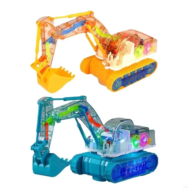 54DA Electric Digger Toy With Sound Effect Illuminated Musical Excavator Toy for Kid
54DA Electric Digger Toy With Sound Effect Illuminated Musical Excavator Toy for Kid