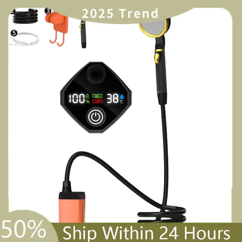 A35F New 7800Mah Portable Shower Pump Rechargeable Electric Shower Pump With Smart Digital Display
A35F New 7800Mah Portable Shower Pump Rechargeable Electric Shower Pump With Smart Digital Display