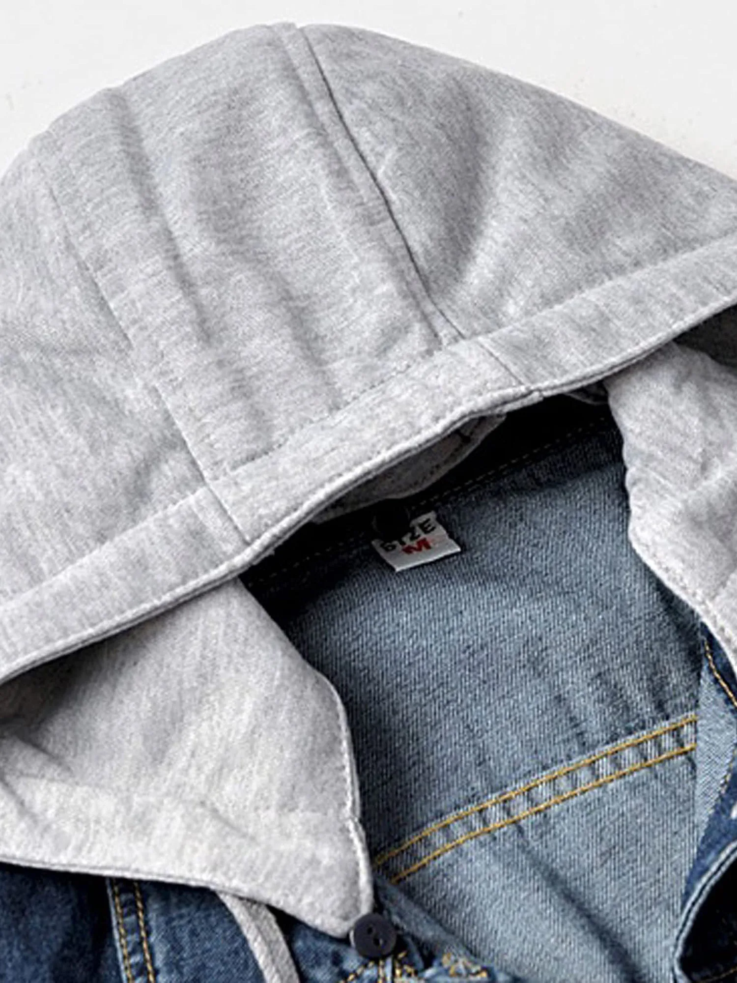 Women Distressed Jean Jackets Lapel Long Sleeve Metal Button-down Crop Denim Outerwear for Daily Casual Vacation Music Party
Women Distressed Jean Jackets Lapel Long Sleeve Metal Button-down Crop Denim Outerwear for Daily Casual Vacation Music Party