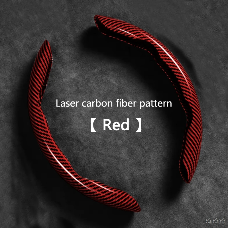 Carbon Fiber Texture Car Steering Wheel Cover Steering Wheel Universal Anti-Slip Segmented Protector Auto Interior Accessories
Carbon Fiber Texture Car Steering Wheel Cover Steering Wheel Universal Anti-Slip Segmented Protector Auto Interior Accessories