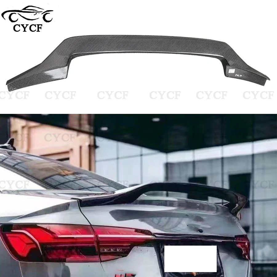 For Audi A4L A4 S4 B10 2019+ Carbon Fiber Tail fins Rear Trunk Spoiler Guide Wing Rear Wing Diverter Car Accessories
For Audi A4L A4 S4 B10 2019+ Carbon Fiber Tail fins Rear Trunk Spoiler Guide Wing Rear Wing Diverter Car Accessories