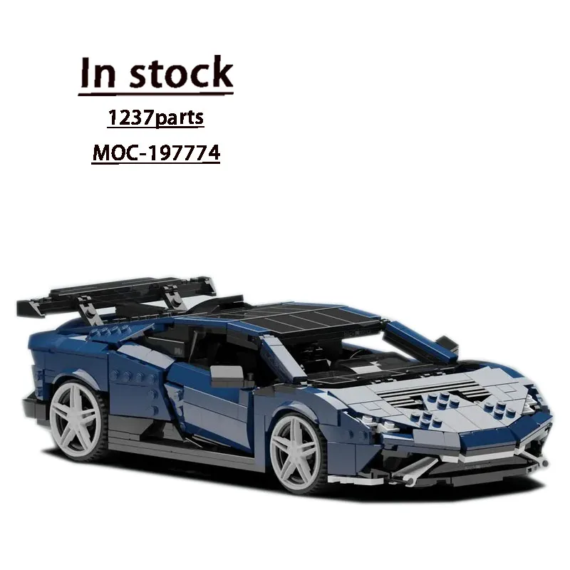 MOC- 197774 Классический спортивный автомобиль, гоночная серия, модель строительного блока, 1237 деталей, MOC, креативные рождественские строительные блоки для мальчиков и детей, игрушки, подарки
MOC- 197774 Классический спортивный автомобиль, гоночная серия, модель строительного блока, 1237 деталей, MOC, креативные рождественские строительные блоки для мальчиков и детей, игрушки, подарки