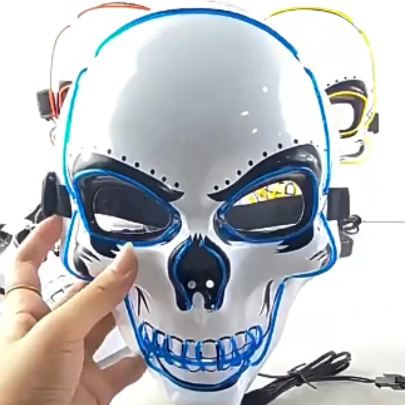 Хэллоуин Ужас Череп Маска Светодиодная Хэллоуин Маска Косплей Маска Хэллоуин Вечерние Украшения Светящиеся Череп Маски
Хэллоуин Ужас Череп Маска Светодиодная Хэллоуин Маска Косплей Маска Хэллоуин Вечерние Украшения Светящиеся Череп Маски