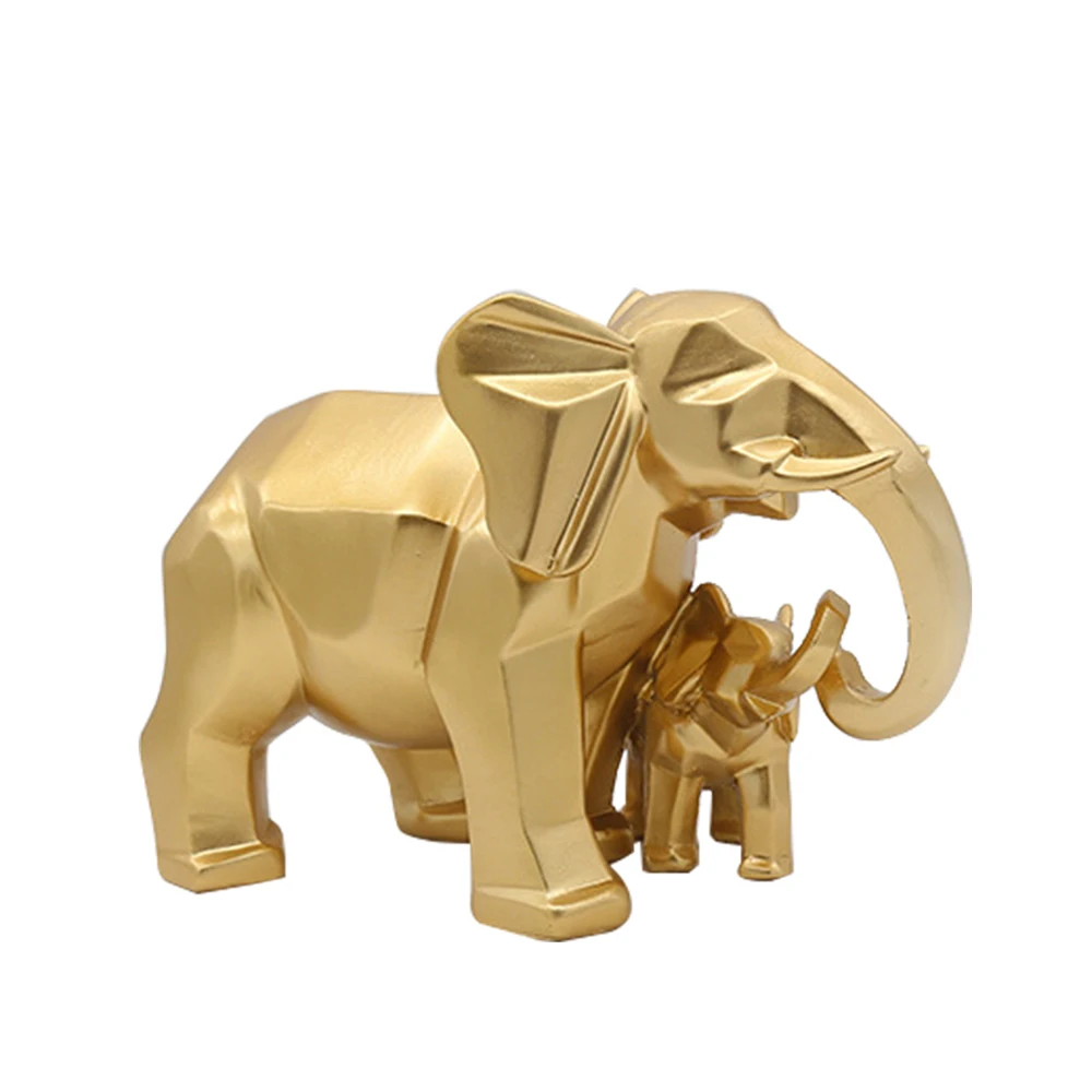 Indian Elephant Ornament Luxury Golden Sculpture Home Decor Accessories Living Room Bedroom Office Desktop easter Decoration
Indian Elephant Ornament Luxury Golden Sculpture Home Decor Accessories Living Room Bedroom Office Desktop easter Decoration