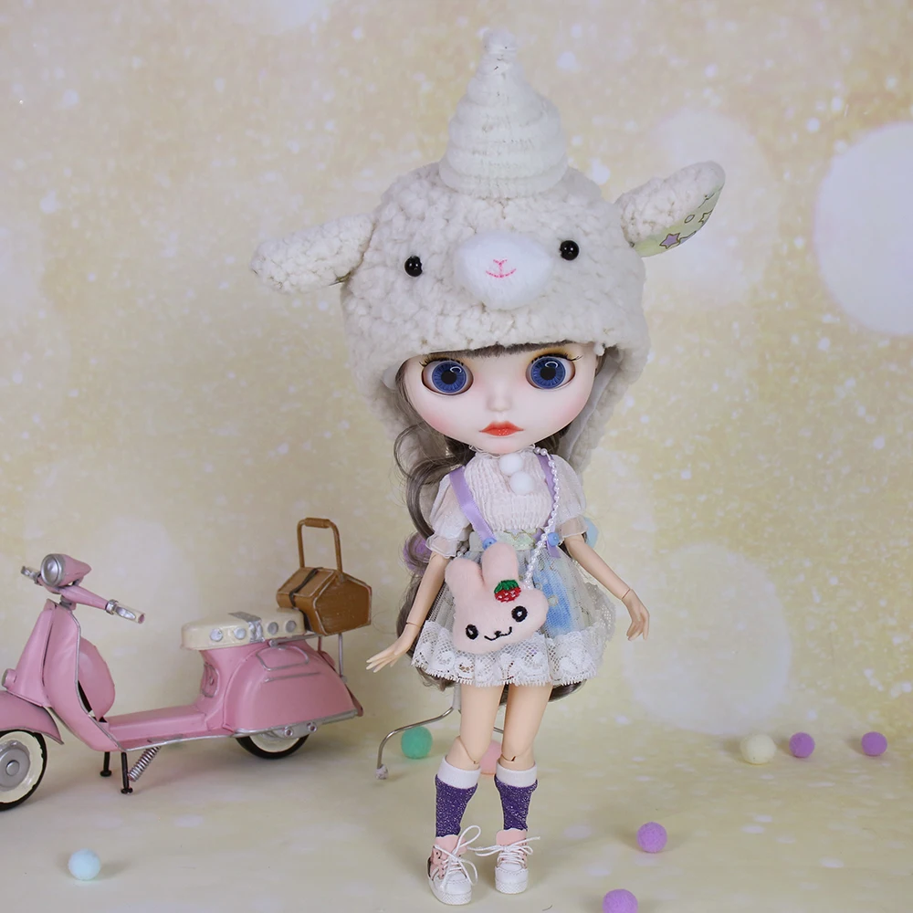 ICY DBS Blyth 1/6 Skirt Sheep Sheep Set Including Hat Anime Girl Clothes BJD
ICY DBS Blyth 1/6 Skirt Sheep Sheep Set Including Hat Anime Girl Clothes BJD