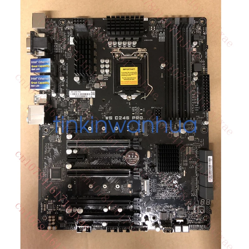 Используется для материнской платы рабочей станции ASUS WS C246 PRO LGA1151 DDR4 VGA+DVI+HDMI+DP ATX.
Используется для материнской платы рабочей станции ASUS WS C246 PRO LGA1151 DDR4 VGA+DVI+HDMI+DP ATX.