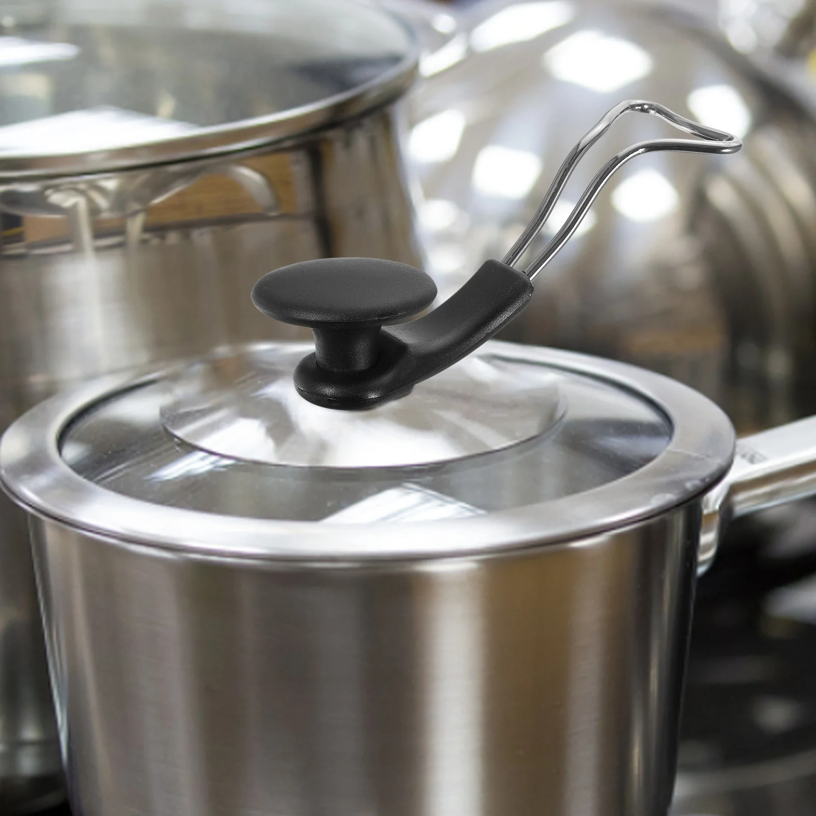 4Pcs Heat-Resistant Pan Lid Knob Replacement Sturdy Anti-Scald Handle Universal Compact Wear-Resistant
4Pcs Heat-Resistant Pan Lid Knob Replacement Sturdy Anti-Scald Handle Universal Compact Wear-Resistant