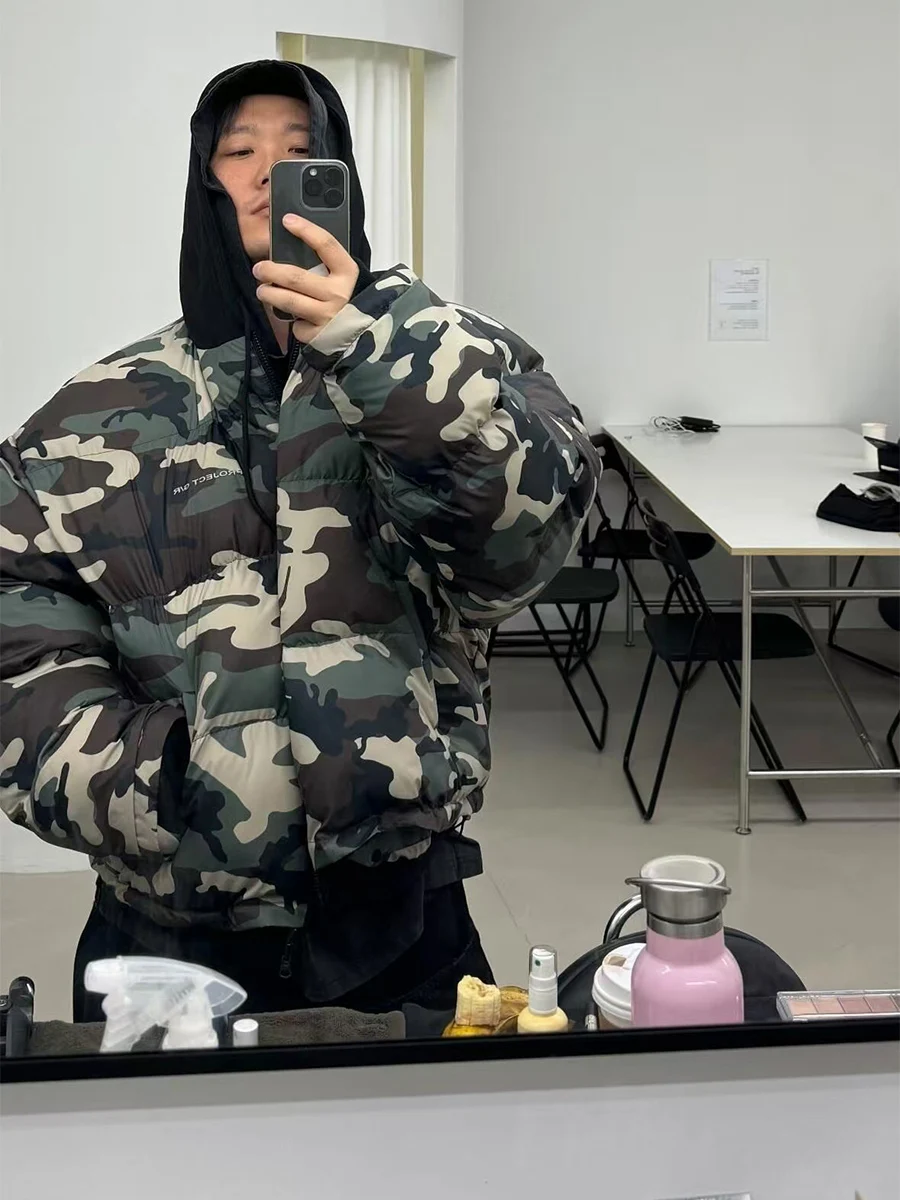 Double-Sided Wear AILZ FUGUI PROJECT American Sle Trendy Camouflage Flight Jaet Cotton Outerwear Men's Loose Fit Polye...
Double-Sided Wear AILZ FUGUI PROJECT American Sle Trendy Camouflage Flight Jaet Cotton Outerwear Men's Loose Fit Polye...