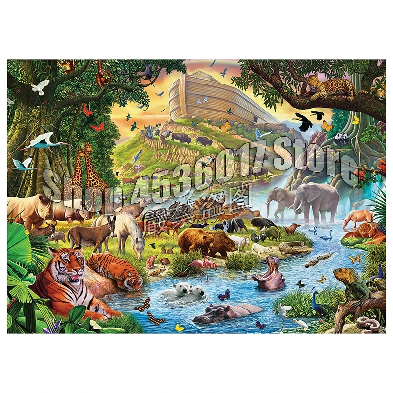 Алмазная 5D картина по номерам «Ковчег Ноя перед дождем»
Алмазная 5D картина по номерам «Ковчег Ноя перед дождем»