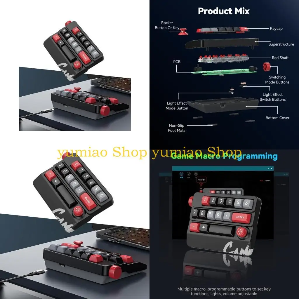 Проводная игровая клавиатура 587B, джойстик с макроопределением и возможностью горячей замены клавиш, программируемая игровая
Проводная игровая клавиатура 587B, джойстик с макроопределением и возможностью горячей замены клавиш, программируемая игровая