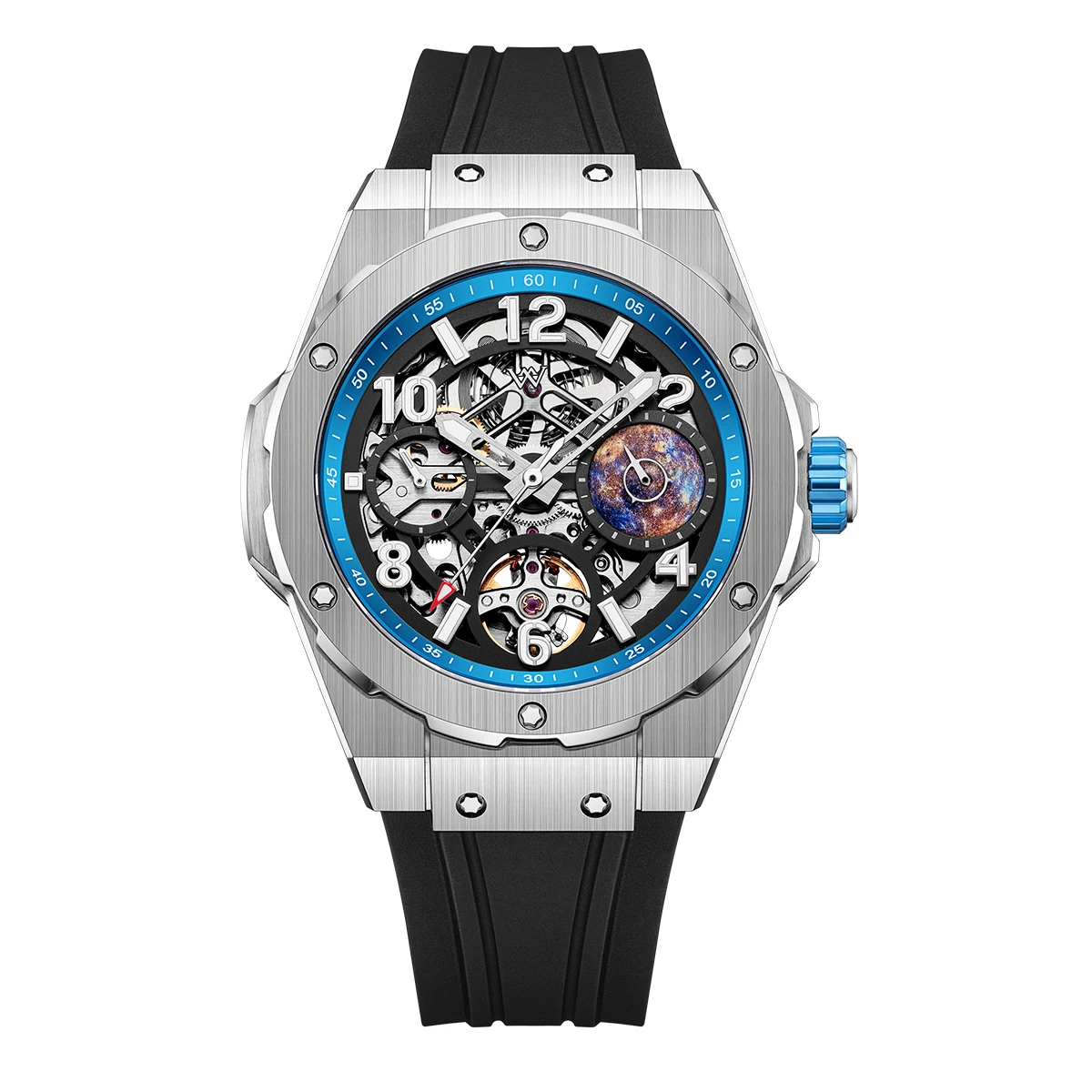 Часы WM, автоматические механические часы, водонепроницаемые многофункциональные деловые мужские часы, часы Welly Merck, часы WM137M
Часы WM, автоматические механические часы, водонепроницаемые многофункциональные деловые мужские часы, часы Welly Merck, часы WM137M