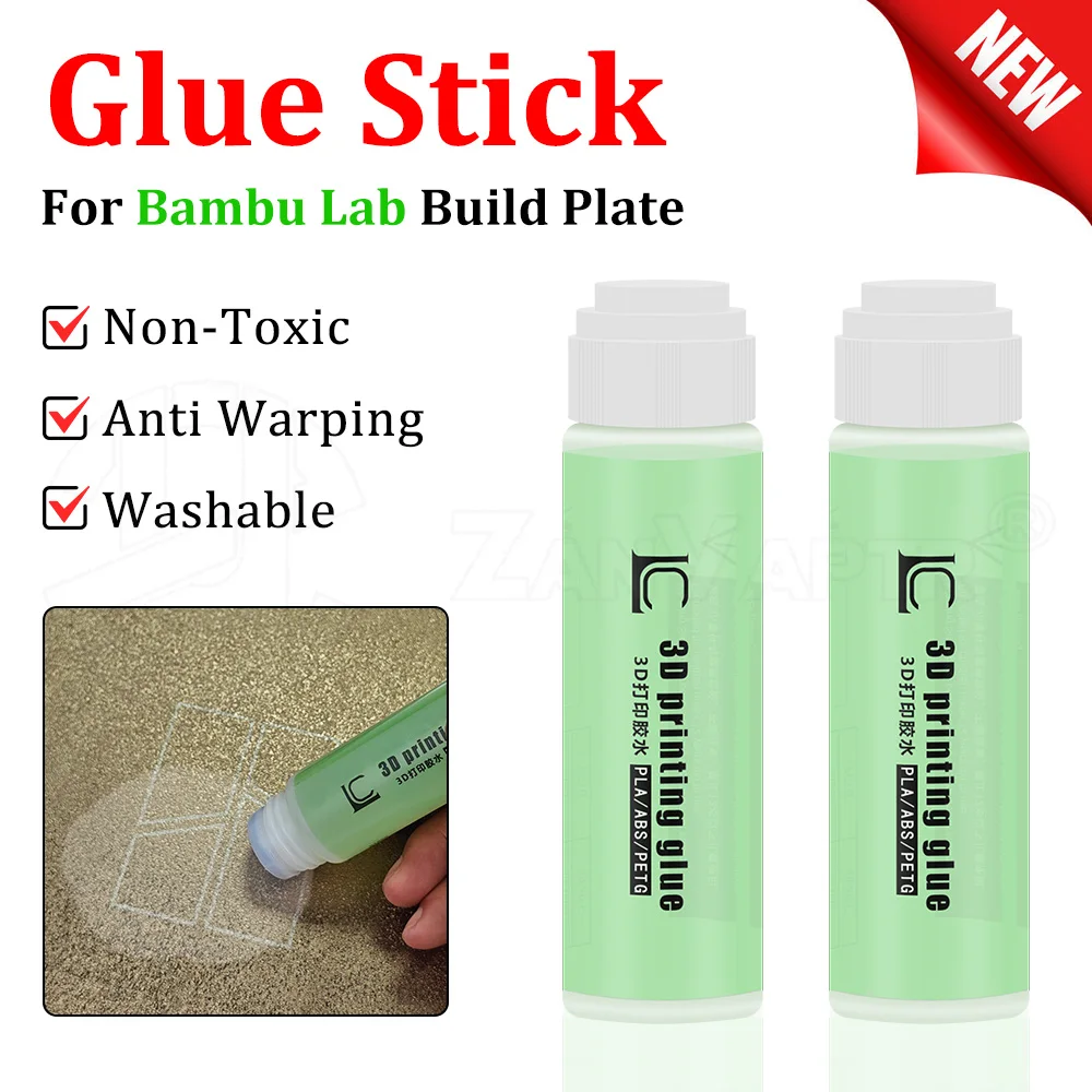 Glue Stick 3D Printing Hotbed Adhesive Glue Stick Prevent Model Warping Bottom Wrinkle Easy Demoulding Printer Tools
Glue Stick 3D Printing Hotbed Adhesive Glue Stick Prevent Model Warping Bottom Wrinkle Easy Demoulding Printer Tools