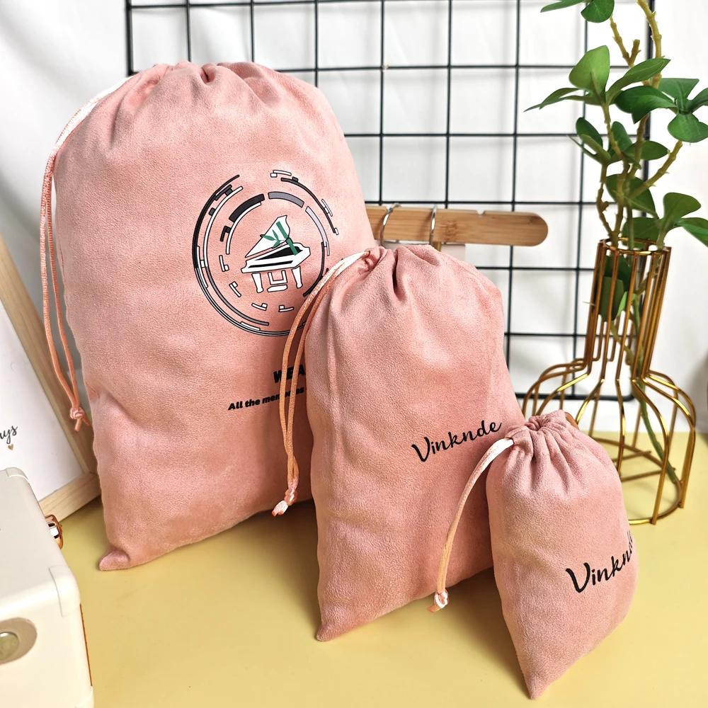 Luxury Customized Logo Pink Flannel Dust Bag Drawstring Velvet Wedding Travel Gift Cosmetic Shoes Hair Wig Jewelry Package Pouch
Luxury Customized Logo Pink Flannel Dust Bag Drawstring Velvet Wedding Travel Gift Cosmetic Shoes Hair Wig Jewelry Package Pouch