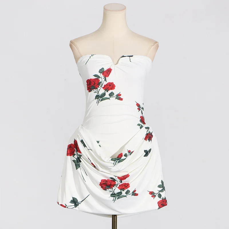 3D Fishbone Slimming Strapless Dress for Women Fashion Print Elegant Sleeveless Workwear Dress 2026 Spring New Arrival Y2K Style
3D Fishbone Slimming Strapless Dress for Women Fashion Print Elegant Sleeveless Workwear Dress 2026 Spring New Arrival Y2K Style