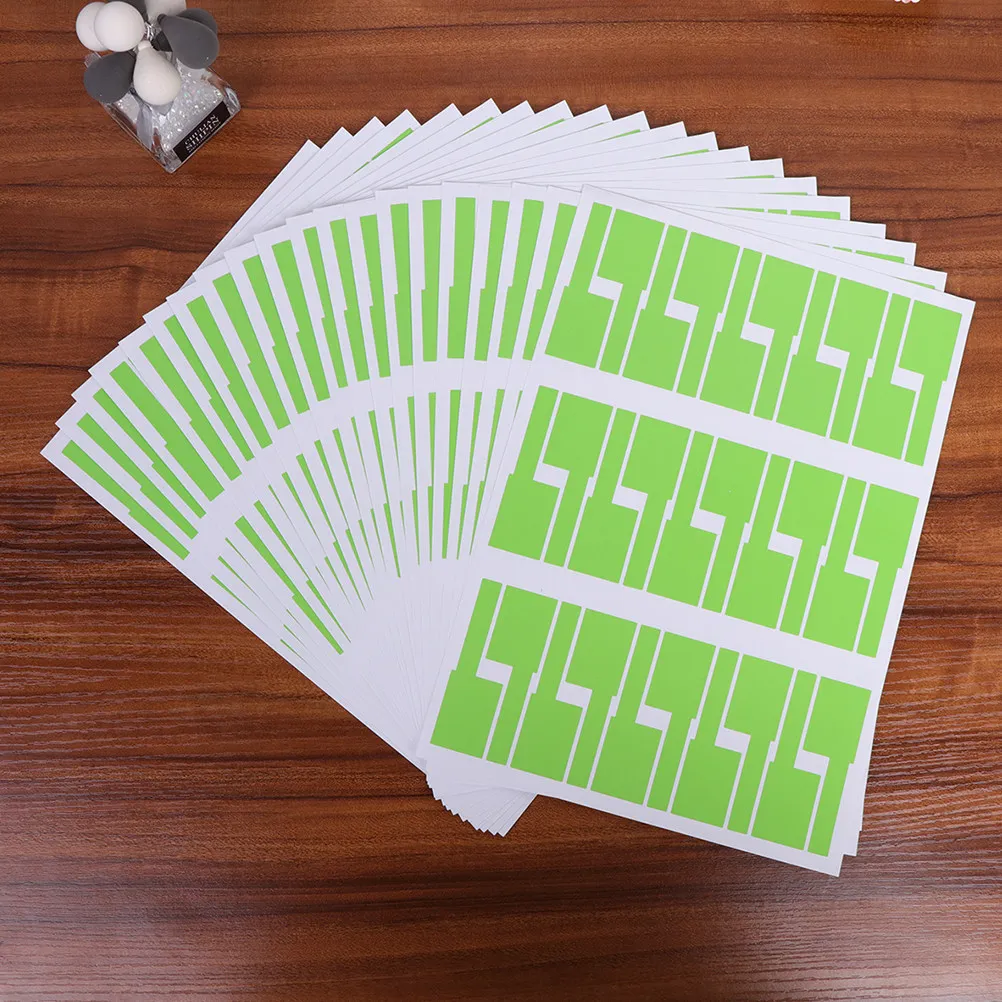 10Pcs Flexible Corrosion-Resistant Cable Identification Stickers Bright Smooth Waterproof Grease-Proof Tags for Computer Room
10Pcs Flexible Corrosion-Resistant Cable Identification Stickers Bright Smooth Waterproof Grease-Proof Tags for Computer Room