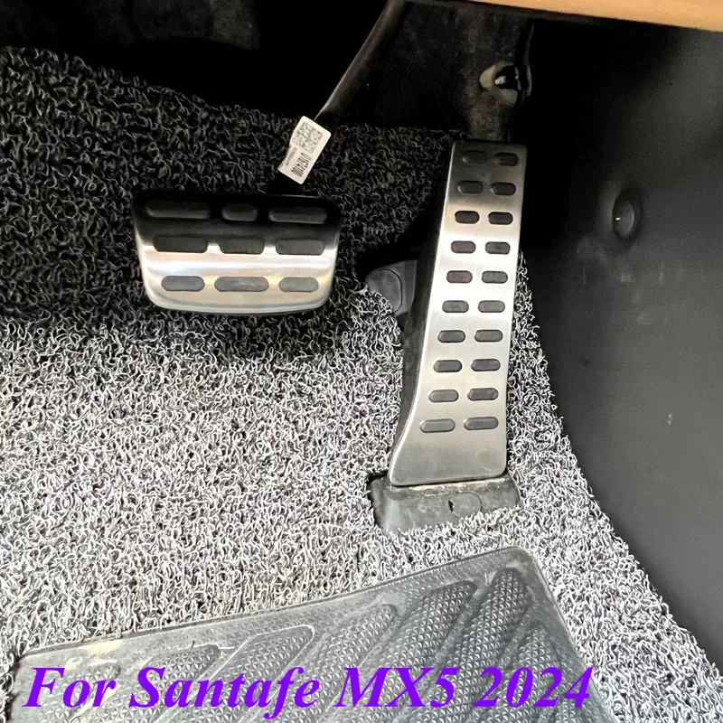 For Hyundai Santa Fe SantaFe MX5 2024 Accessories Stainless Steel Car Pedals Accelerator Gas Cover Fuel Brake Anti-Slip Foot Pad
For Hyundai Santa Fe SantaFe MX5 2024 Accessories Stainless Steel Car Pedals Accelerator Gas Cover Fuel Brake Anti-Slip Foot Pad