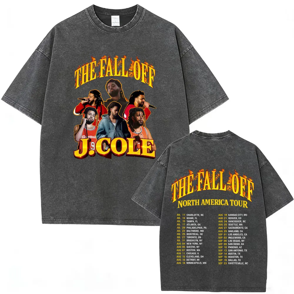 Washed Vintage Rapper J Cole The Fall Off World Tour 2026 T Shirts Men Hip Hop Fashion Trend Tees Male Cool Oversized Streetwear
Washed Vintage Rapper J Cole The Fall Off World Tour 2026 T Shirts Men Hip Hop Fashion Trend Tees Male Cool Oversized Streetwear
