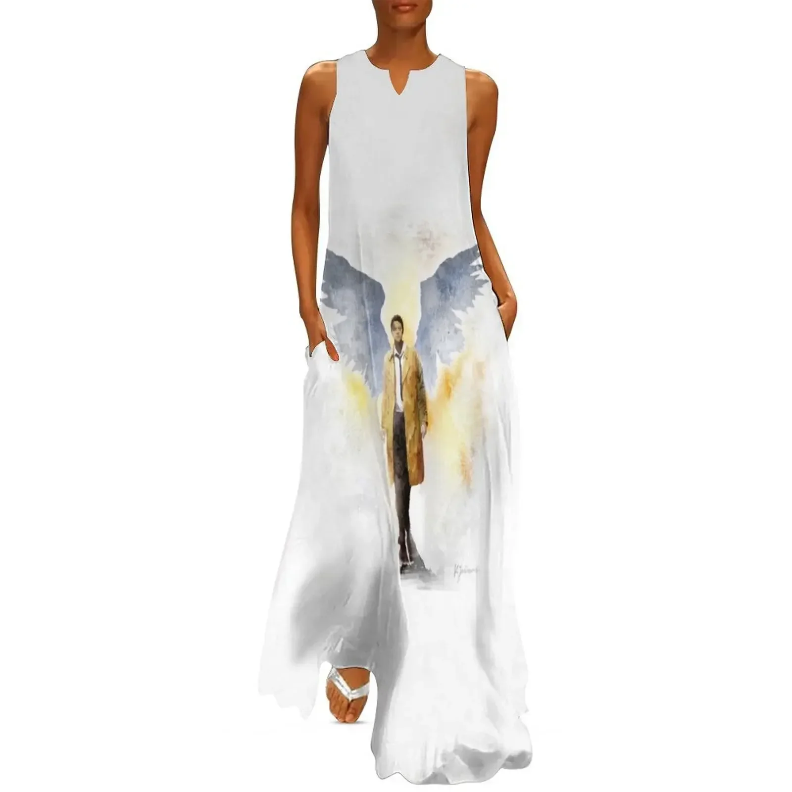 Castiel Light Version Long Dress women's summer dresses 2025 elegant dresses plus sizes dresses for womens 2025 Dress 
Castiel Light Version Long Dress women's summer dresses 2025 elegant dresses plus sizes dresses for womens 2025 Dress
