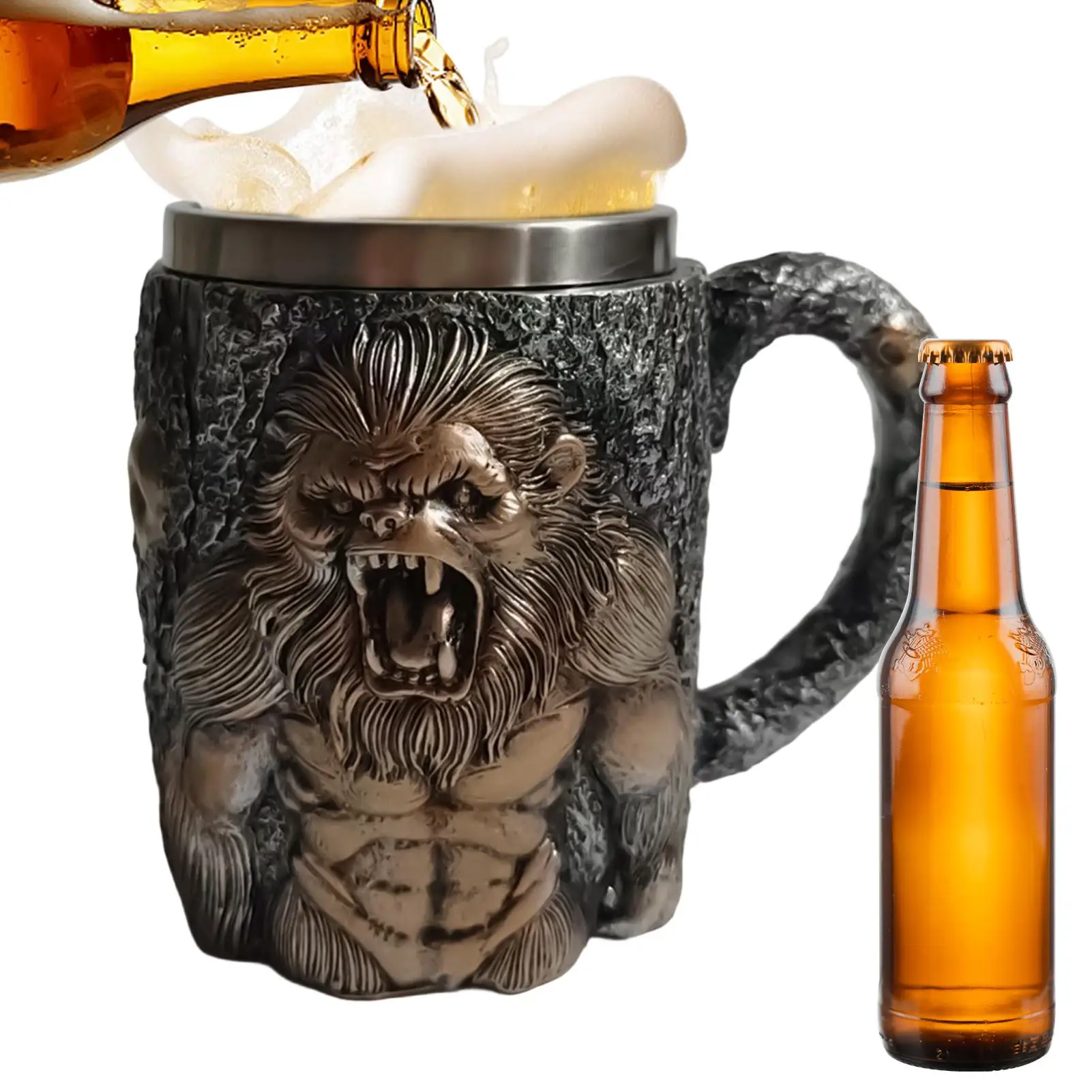 400ml Raging Ape coffee mug Novelty Cool Ape Party Decor Dad Coffee Mug Water Campfire Tea cup Barrel Beer Mug Gorilla mug
400ml Raging Ape coffee mug Novelty Cool Ape Party Decor Dad Coffee Mug Water Campfire Tea cup Barrel Beer Mug Gorilla mug
