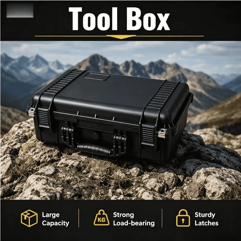 Handheld Protective Tool Case Portable Shockproof Waterproof Lockable Foam Insert Photography Electronics Garage Tool Chest
Handheld Protective Tool Case Portable Shockproof Waterproof Lockable Foam Insert Photography Electronics Garage Tool Chest