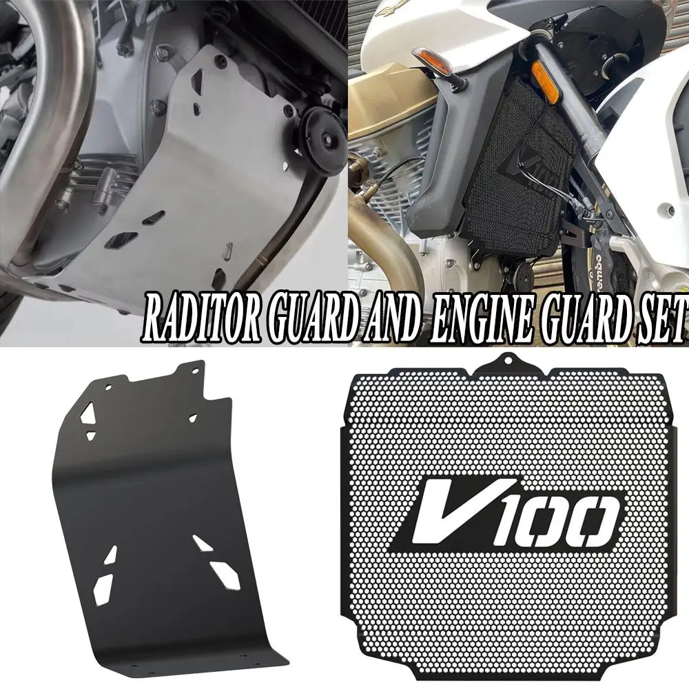 2022 2023 2024 V100 Mandello S For Moto Guzzi V100 Mandello Motorcycles Radiator and Cylinder Head Engine Guard Complete Set
2022 2023 2024 V100 Mandello S For Moto Guzzi V100 Mandello Motorcycles Radiator and Cylinder Head Engine Guard Complete Set