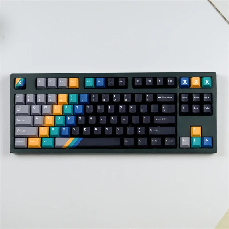Колпачки для клавиш GMK Record Цветной градиент Cherry Profile PBT Термосублимация 129-клавишные колпачки для механической клавиатуры по индивидуальному заказу
Колпачки для клавиш GMK Record Цветной градиент Cherry Profile PBT Термосублимация 129-клавишные колпачки для механической клавиатуры по индивидуальному заказу