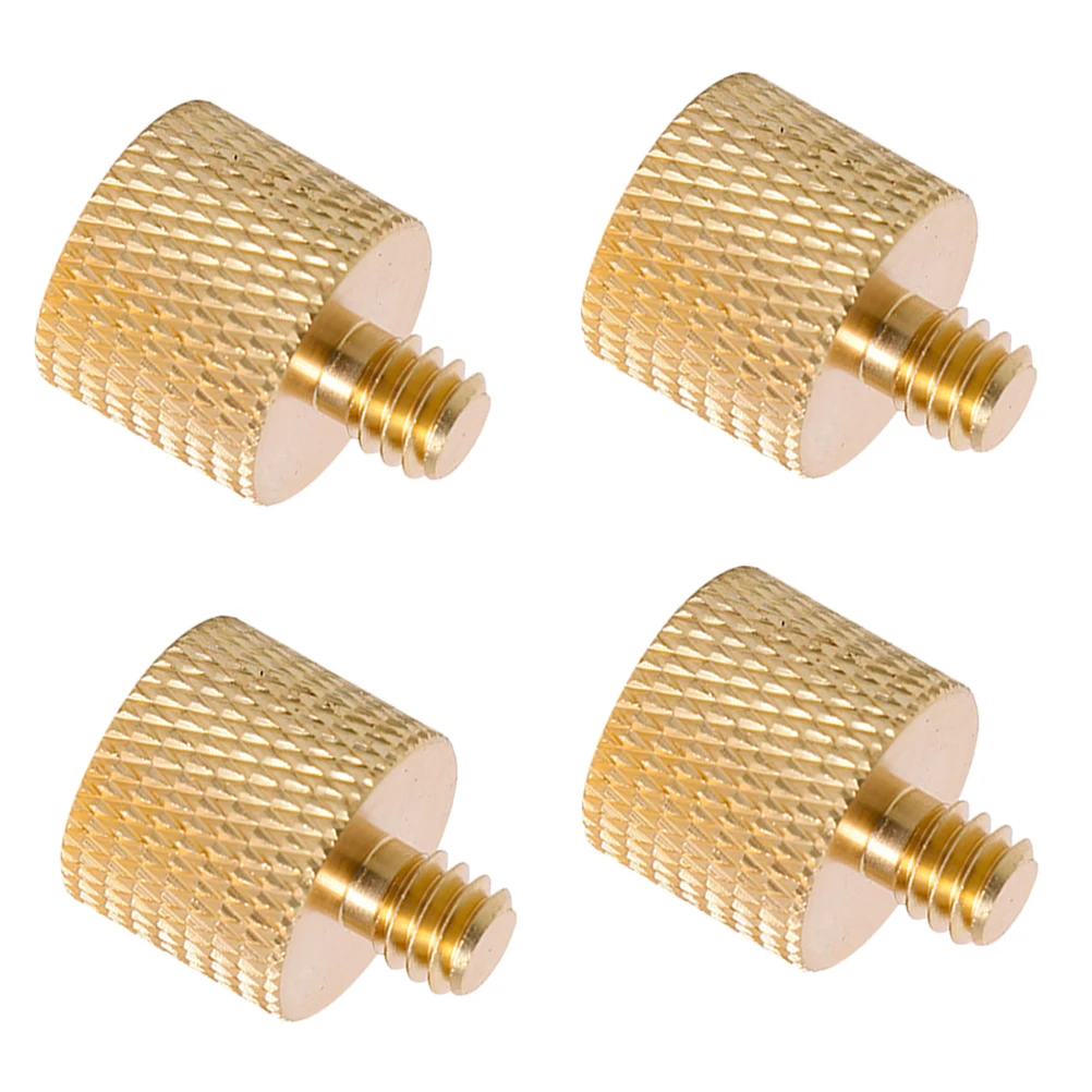 4PCS Camera Adapter Screw Tripod Light Stand Convert 3/8 Female to 1/4 Male Durable Versatile SlottedPhotography Accessories
4PCS Camera Adapter Screw Tripod Light Stand Convert 3/8 Female to 1/4 Male Durable Versatile SlottedPhotography Accessories