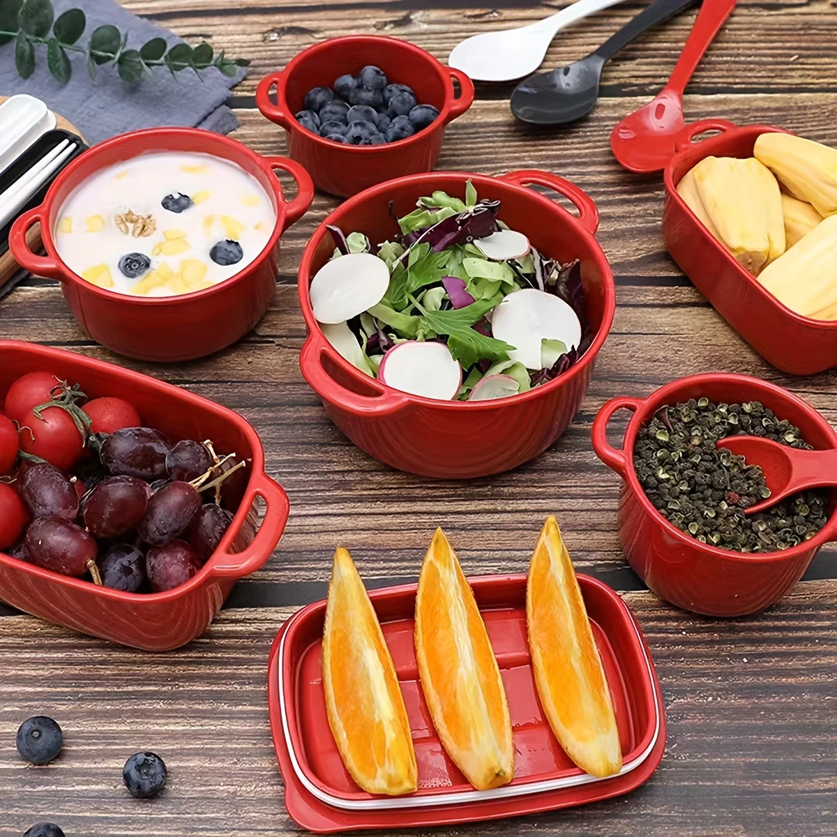 Easy to clean meal preparation container, preservation storage box, food container, multifunctional fruit storage box, bento box
Easy to clean meal preparation container, preservation storage box, food container, multifunctional fruit storage box, bento box