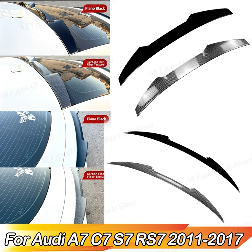 Rear Roof Trunk Spoiler for Audi A7 C7 S7 RS7 2011-2017 M4 Style Splitter Wing Lip Top Wing Center Wing Car Accessories Body Kit
Rear Roof Trunk Spoiler for Audi A7 C7 S7 RS7 2011-2017 M4 Style Splitter Wing Lip Top Wing Center Wing Car Accessories Body Kit