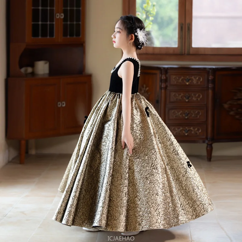 Party Dress 2025Black Girls Evening Princess Gown Kids Outfit Fashion Show Formal Wear Pageant Host Piano Recital Performance
Party Dress 2025Black Girls Evening Princess Gown Kids Outfit Fashion Show Formal Wear Pageant Host Piano Recital Performance