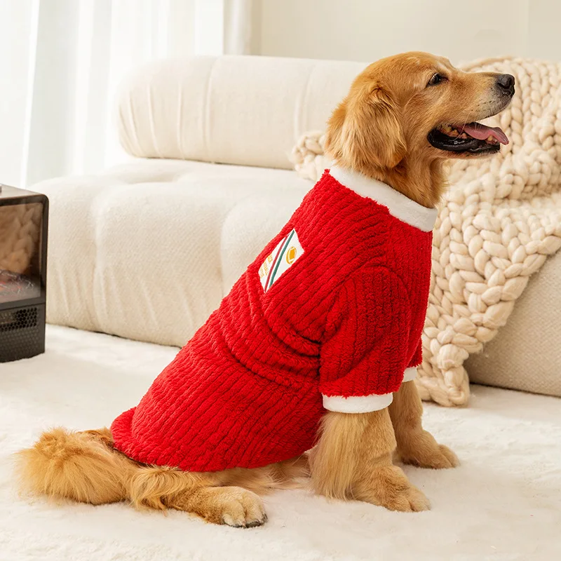 for Large Dogs Fleece Dog Hoodies Autumn Winter Pet Dog Pajamas Big Dogs Coat Golden Retriever Labrador Costumes
for Large Dogs Fleece Dog Hoodies Autumn Winter Pet Dog Pajamas Big Dogs Coat Golden Retriever Labrador Costumes