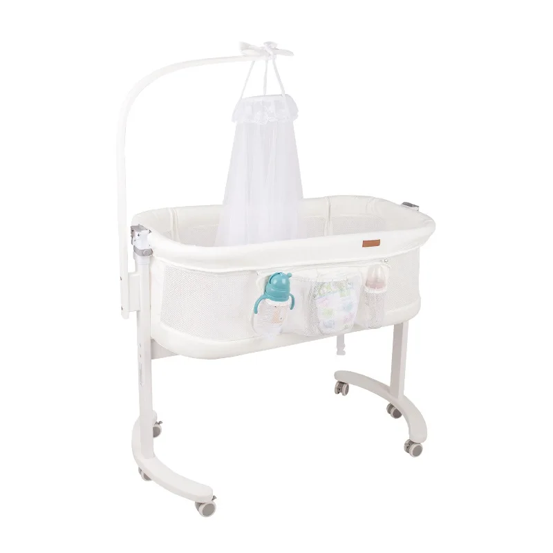 Baby Crib Multifunction Baby Beds for Newborn Portable Foldable Wooden Height Adjustable Crib with 360° Wheels Patchwork Bed
Baby Crib Multifunction Baby Beds for Newborn Portable Foldable Wooden Height Adjustable Crib with 360° Wheels Patchwork Bed