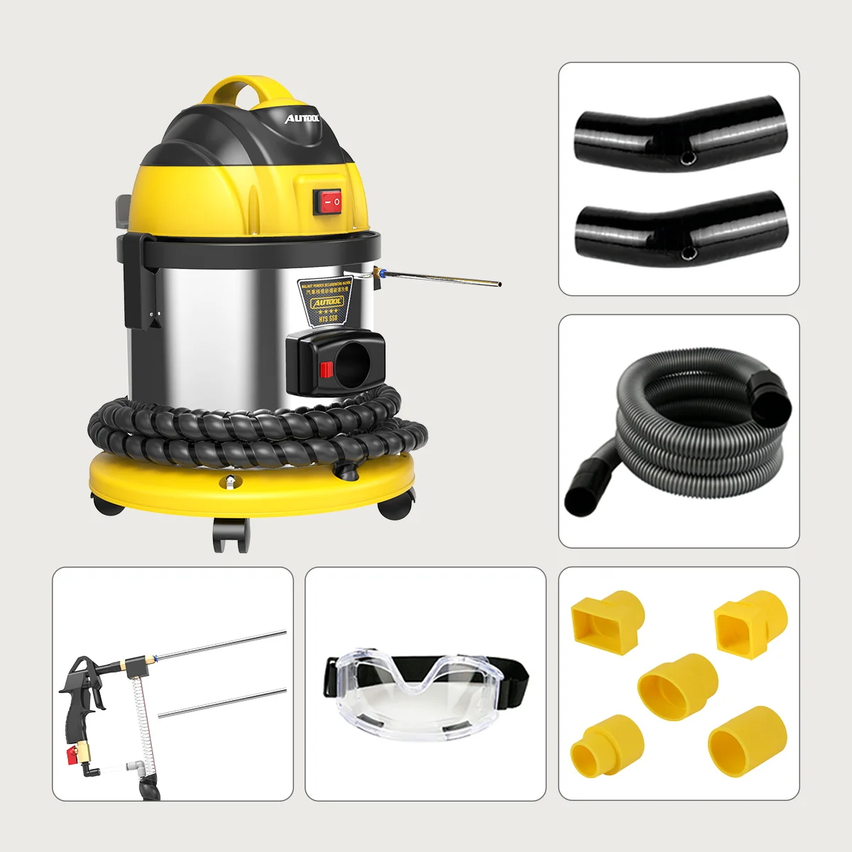 Walnut Sand Decarbon Cleaner, Car Engine Carbon Deposition Cleaner Intake Pipe Valve Cleaning Machine, Carbon Deposits Cleaner
Walnut Sand Decarbon Cleaner, Car Engine Carbon Deposition Cleaner Intake Pipe Valve Cleaning Machine, Carbon Deposits Cleaner