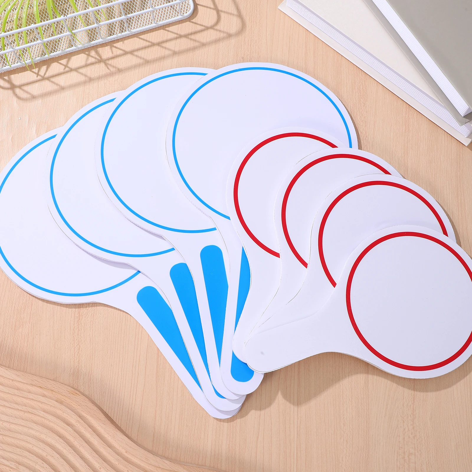 8Pcs Blank Dry Erase Paddle Board Fine Workmanship Handheld Whiteboard Suitable All Ages Classroom Sports Events
8Pcs Blank Dry Erase Paddle Board Fine Workmanship Handheld Whiteboard Suitable All Ages Classroom Sports Events