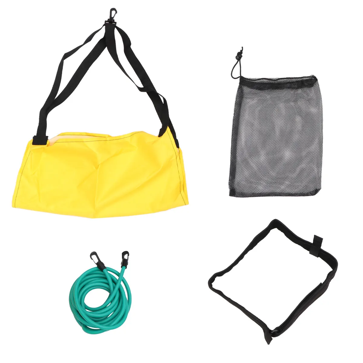 1 Pc Swimming Trainer Resistance Bands Water Umbrella Elastic Tube Net Bag SBR Cotton Waist Belt Low Impact All
1 Pc Swimming Trainer Resistance Bands Water Umbrella Elastic Tube Net Bag SBR Cotton Waist Belt Low Impact All