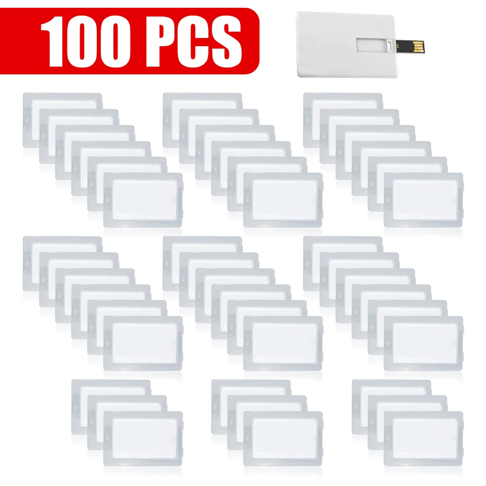 100Pcs Credit Card Model USB Flash Drive 16GB Memory Card 32GB 64GB Pendrive USB stick Pen Drive Color Printing Free Custom Logo
100Pcs Credit Card Model USB Flash Drive 16GB Memory Card 32GB 64GB Pendrive USB stick Pen Drive Color Printing Free Custom Logo