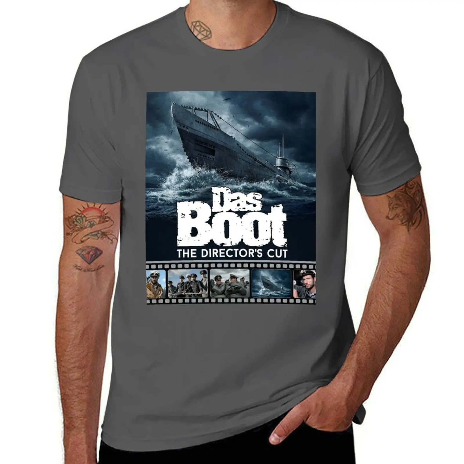 Das Boot Classic Poster T-Shirt Basic Solid Color Short Sleeve T-Shirt
Das Boot Classic Poster T-Shirt Basic Solid Color Short Sleeve T-Shirt
