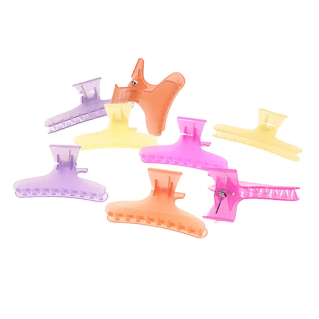 2 Pieces Hairdressing Banana Clips Claw Clamp for Salon Hair Color Perm
2 Pieces Hairdressing Banana Clips Claw Clamp for Salon Hair Color Perm