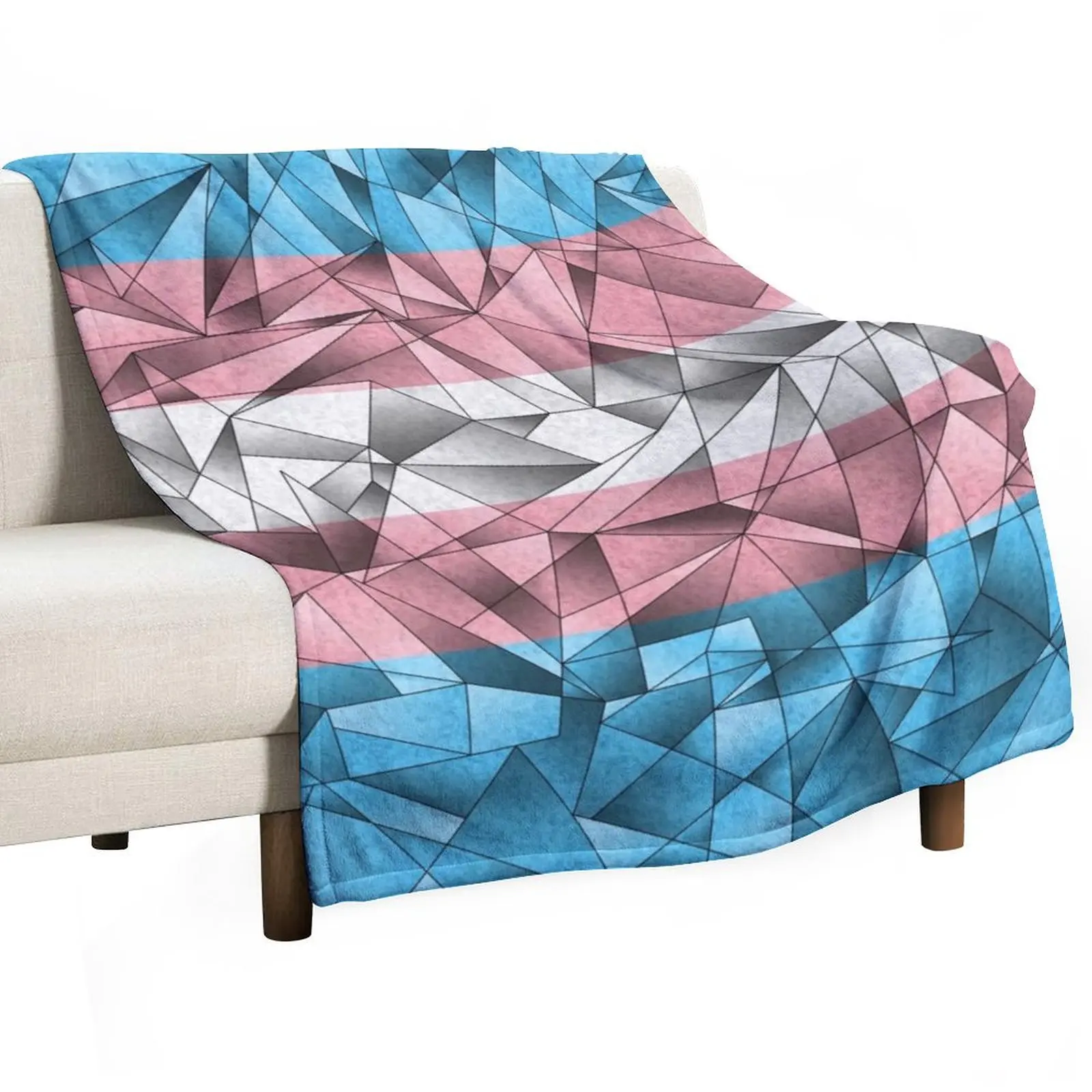 Abstract Fractal Triangles Transgender Pride Flag Pattern Throw Blanket decorative for winter Hair For Sofa Thin Blankets
Abstract Fractal Triangles Transgender Pride Flag Pattern Throw Blanket decorative for winter Hair For Sofa Thin Blankets