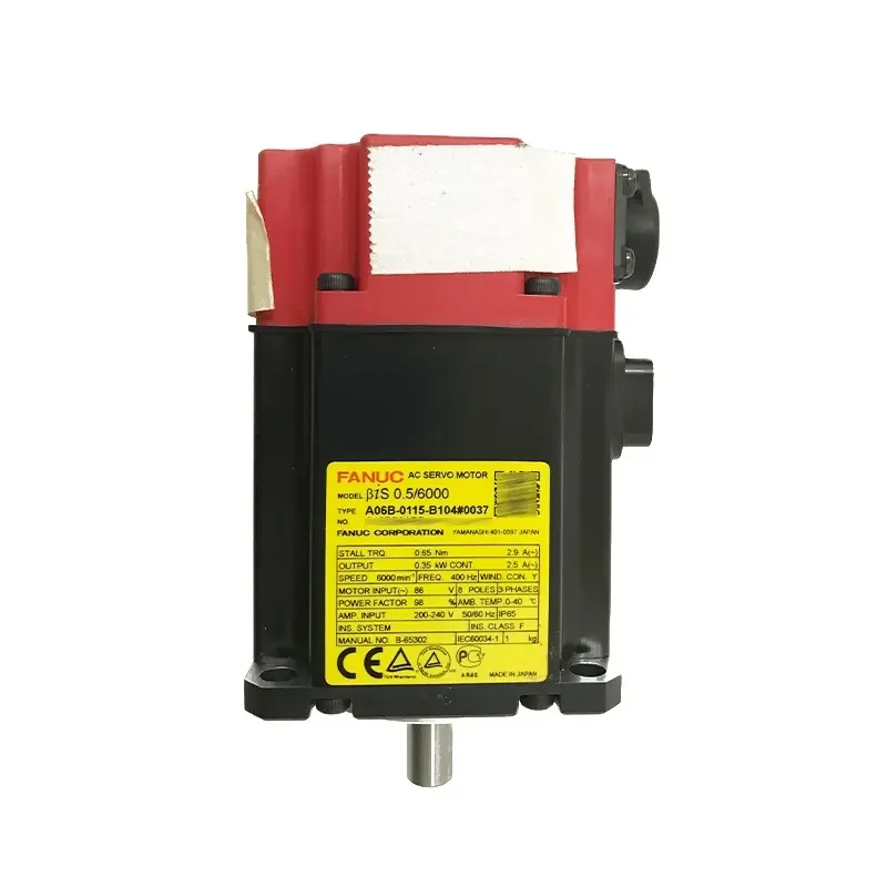 Fanuc Servo Motor A06B-0115-B104#0037 A06B-0216-B400 A06B-0216-B401 A06B-0216-B402 A06B-0216-B500 A06B-0216-B501
Fanuc Servo Motor A06B-0115-B104#0037 A06B-0216-B400 A06B-0216-B401 A06B-0216-B402 A06B-0216-B500 A06B-0216-B501
